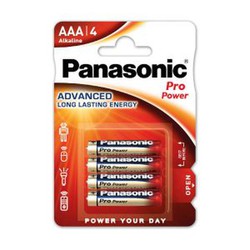 Bateria alcalina Panasonic LR03 Pro Power