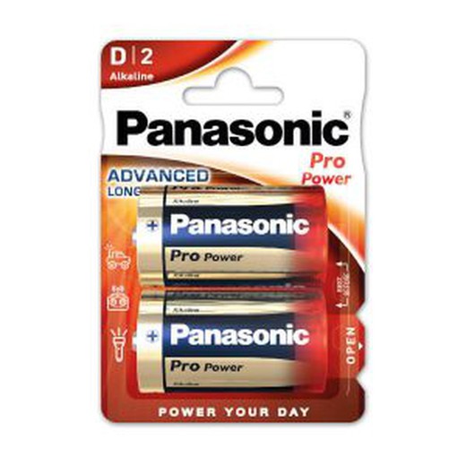 Batteria alcalina Panasonic LR20 Pro Power