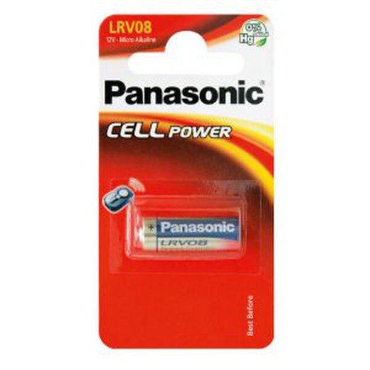 Pila Panasonic micro alcalina RV08 Cell Power