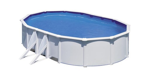 Ovaler Pool der Fidji-Reihe 610x375x120cm