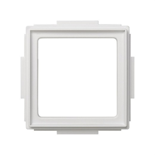 Placa adaptadora blanco Simon 27 Scudo