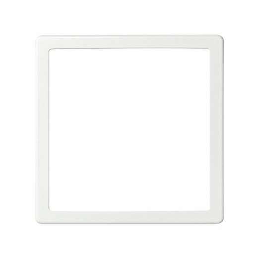 White adapter plate Simon 82