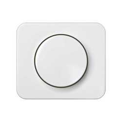 Placa para mecanismos electrónicos giratorios blanco Simon 75