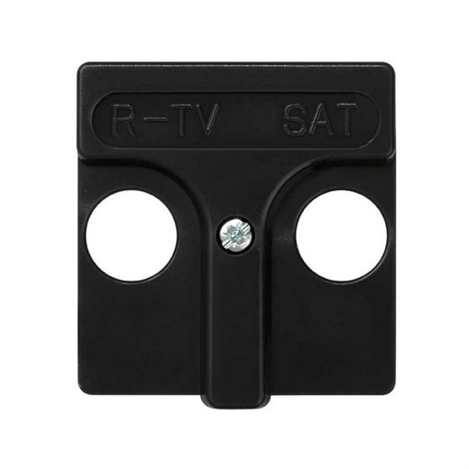 Plate for inductive shots of R-TV and SAT graphite Simon 27 Play