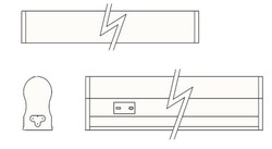 Mini LED-strip 14W / 90cm / 3000K
