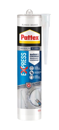 Pattex Express weißes, schnell trocknendes Dichtmittel