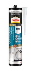 Sellador Pattex para ducha y baño blanco