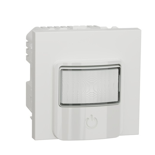 Motion sensor with switch 10A white Schneider electric