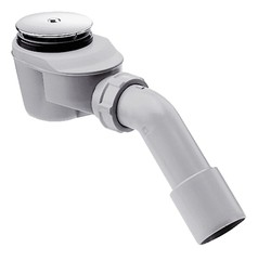 Set completo di piatti doccia autopulenti cromati Hansgrohe