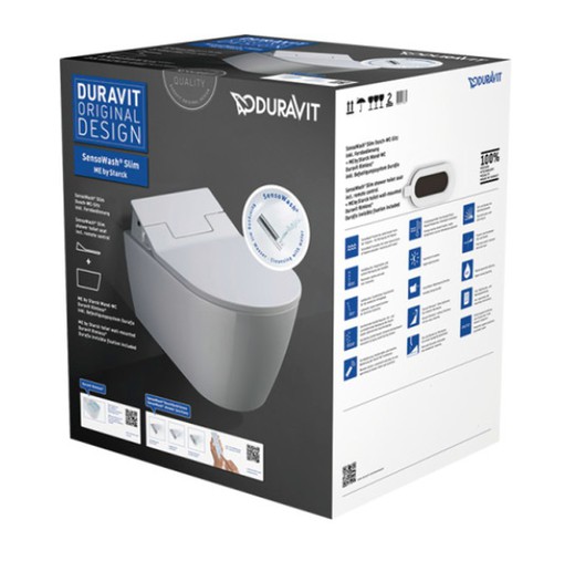 Set inodoro y asiento Sensowash Slim Duravit