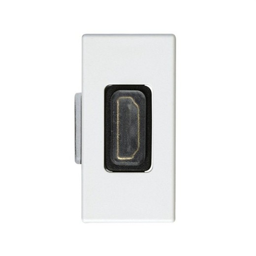 Witte half-element HDMI-connector Simon 27 Play
