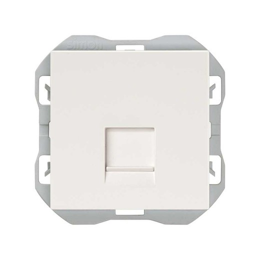 Simon 270 RJ45 cover with white connector
