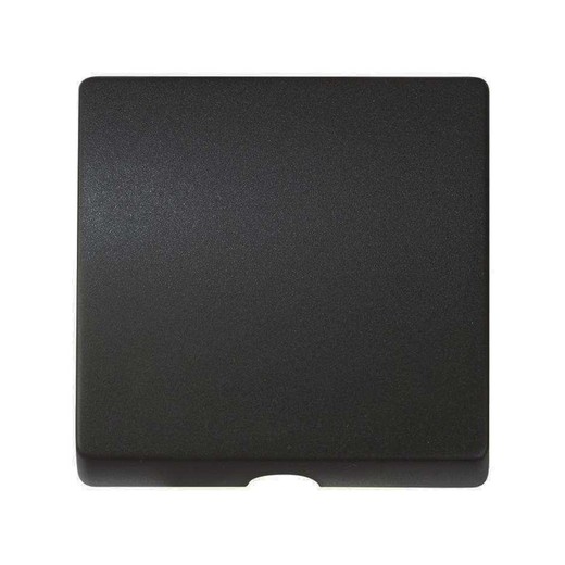 Cable outlet cover / handle button matte black Simon 82 Concept