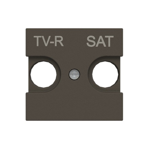 Cover socket TV-R/SAT zenit anthracite