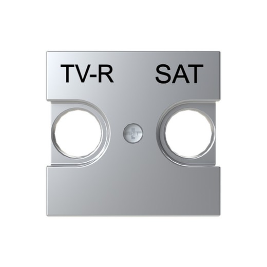 Presa per coperchio TV-R/SAT zenit argento