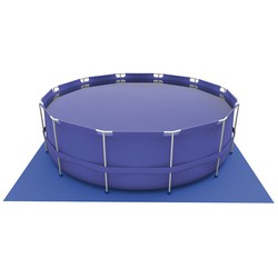 Bodenschutzmatte mit 240 cm Durchmesser für abnehmbare Pools