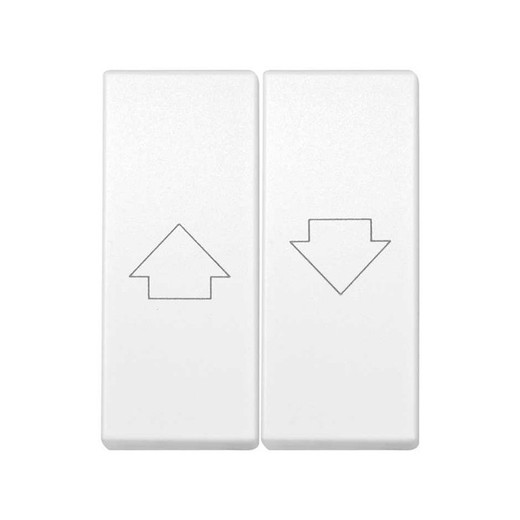 Dubbele sleutel voor witte blinds mechanisme Simon 82 Centralisaties