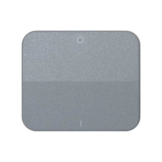 Chiave individuale per interruttore bipolare grigio Simon 75