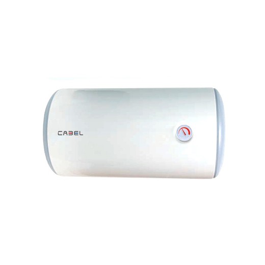 Horizontal electric water heater 80 liters Cabel
