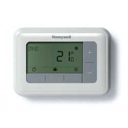 Thermostat d'ambiance programmable filaire FLUSSOSTAT Tension Alimentation  piles