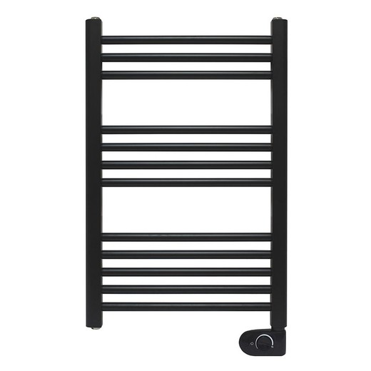 Towel rail with heater T700NE Black