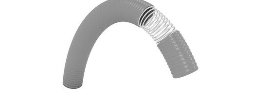 Tubo flexível de diâmetro 27x32mm hidrotubo cinza Spiroflex