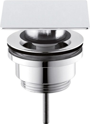 Click / clack valve with square stopper