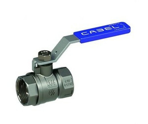 Ball valve with lever H-H 1" Cabel