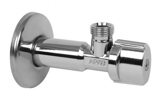Long valve A-80 MAC 1/2 "male - 3/8" male without Arc nut
