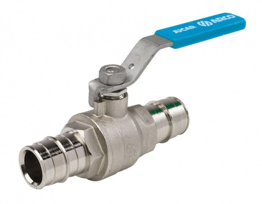 Lever valve diameter 16x1.8mm TEXAS polyethylene handle Arco