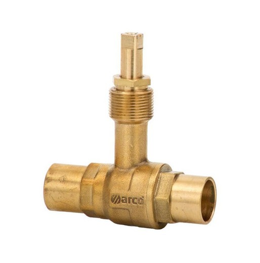 TEXAS 15mm arc brass weld valve