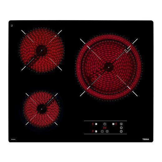 Teka 60cm TB 6315 glass-ceramic hob