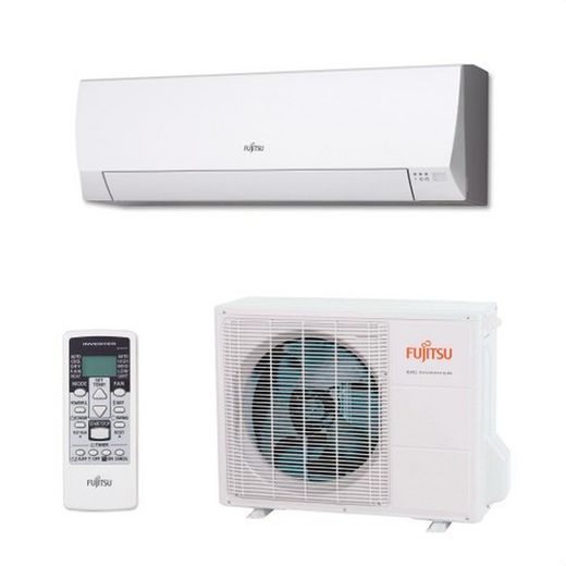 FUJITSU INVERTER 1 x 1 ar condicionado split de parede ASY25UILLCE 3NGF8750