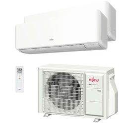 Aire acondicionado multisplit 2x1 Fujitsu ASY25U2MI-KM (W) con Wi-Fi incluido