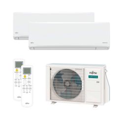Aire acondicionado multisplit 2x1 Fujitsu ASY35U2MI-KN con Wi-Fi incluido