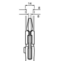 Alicate pico de loro tenaza llave KNIPEX