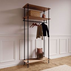 Armario abierto Deco Series 85x35xh.185 cm