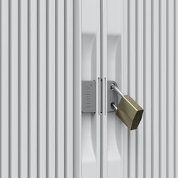 JOBGAR Rollende modulaire kledingkast van hars 3