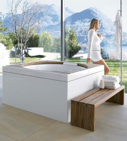 Conjunto bañera de hidromasaje Blue Moon
