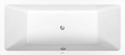 Bañera Duravit No.1 de 1800x800mm con dos inclinaciones dorsales