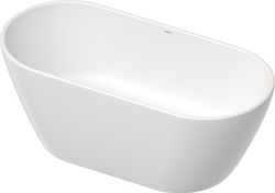 Bañera ovalada 1600x750mm sin rebosadero Duravit Exenta D-Neo