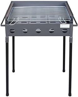Barbacoa carbón leña Flores Cortés 51x33xh.62 cm