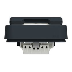 Base 2P Mureva Styl para instalação embutida e parafuso lateral embutido preto
