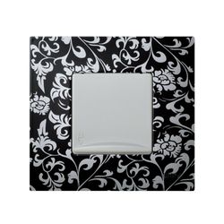 Schuko stopcontact met klep grijs Simon 27 Play
