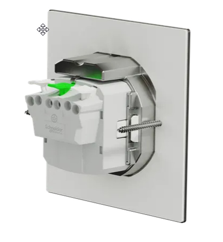 Interruptor de persianas aluminio Schneider electric — Rehabilitaweb