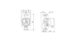 ALPHA2 25-40 180 Grundfos Umwälzpumpe