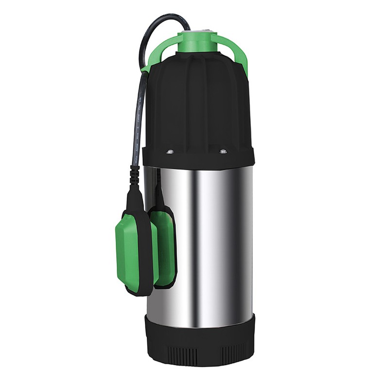 Pompe submersible 750W -1400l/h – Eaux propres et usées – Flotteur intégré  - Pompe à eau