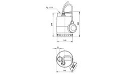 Unilift KP 250 A1 Tauchpumpe mit 5 m Kabel Grundfos