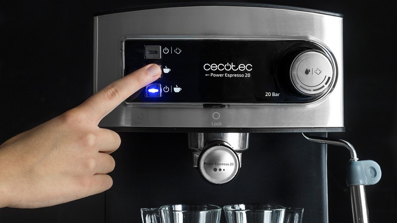 Express Coffee Machine Cecotec Power Espresso 20 Steel Pro Latte Steel – LA  MAISON SMARTECH