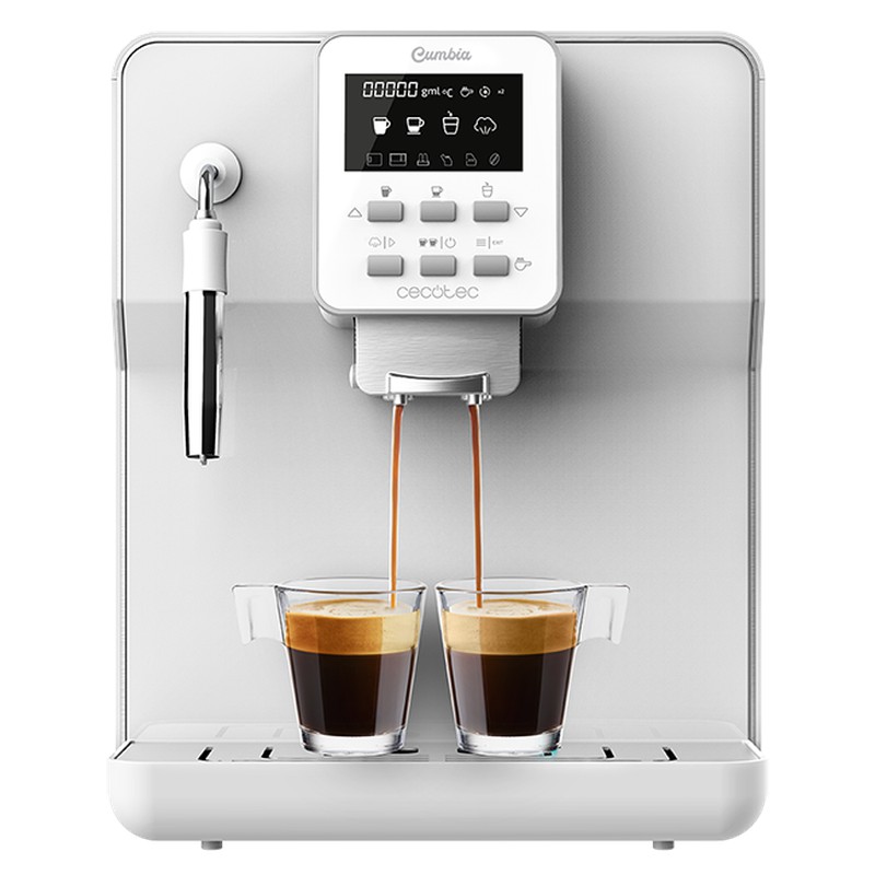 Power Matic-ccino 6000 Series Bianca Cecotec coffee maker